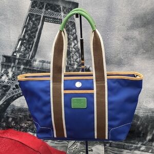 Coach Mini Legacy Canvas Tote